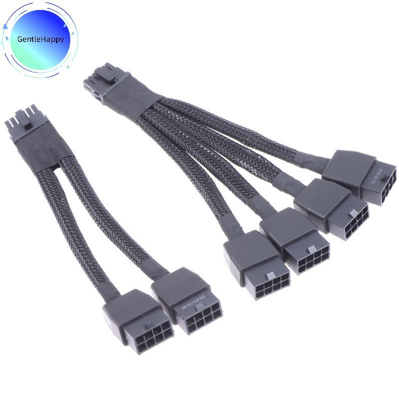 GentleHappy 8Pin A 16Pin GPU Cabo De Alimentação Para RTX4070 RTX4070Ti Ajuste Personalizado Entrega De Energia Aprimora