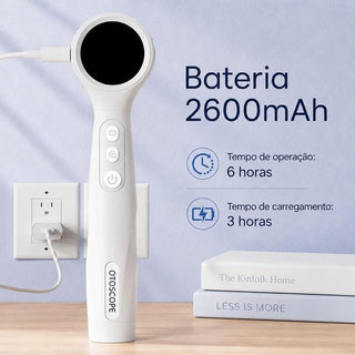 Otoscópio Visual Tela IPS 1080P HD Câmera Endoscópio Ouvido Nariz Pele