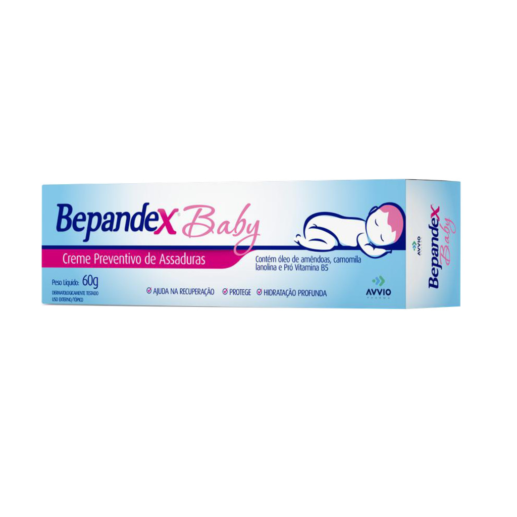 Bepandex Baby Creme Preventivo de Assaduras 60g AVVIO
