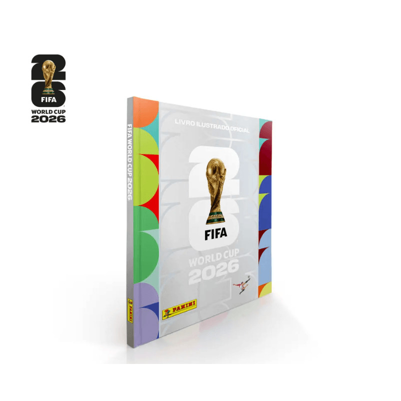 Álbum Capa Dura Prata - Copa do Mundo - Panini