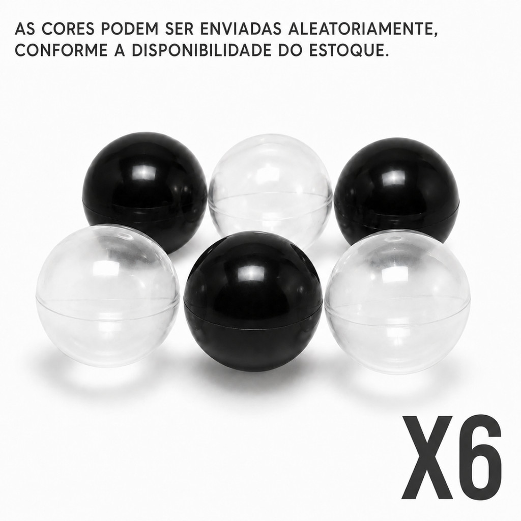 Kit 6 Bolinhas Refil Arranhador Redondo Unishop SORTIDAS 40mm
