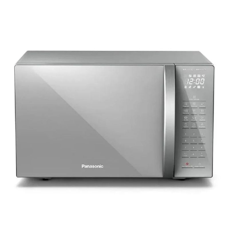 Micro-ondas Panasonic de Bancada 34 Litros Inox NN-ST67LSRUN