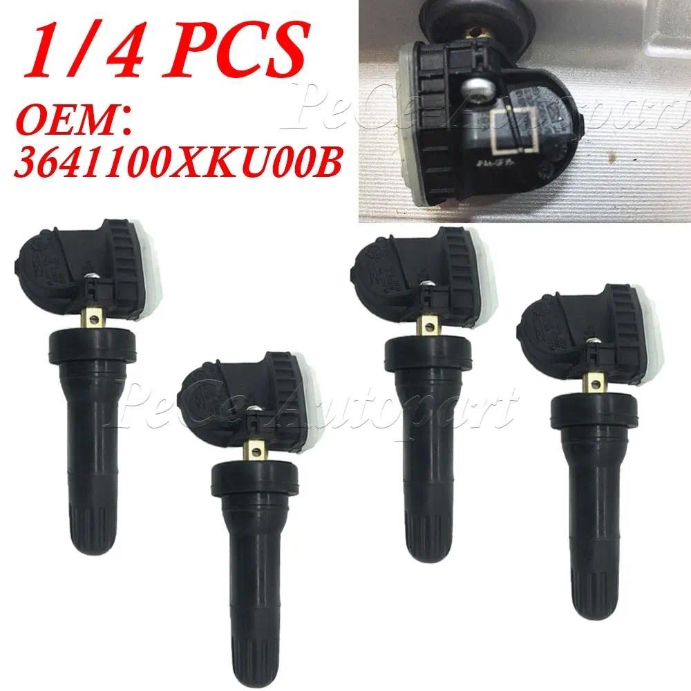 1/4 Pcs TPMS Sensor De Pressão Dos Pneus Para Haval HL H2 H5 H6 H7 Great Wall C30 3641100XKU00B De Pneu De Carro Peças A
