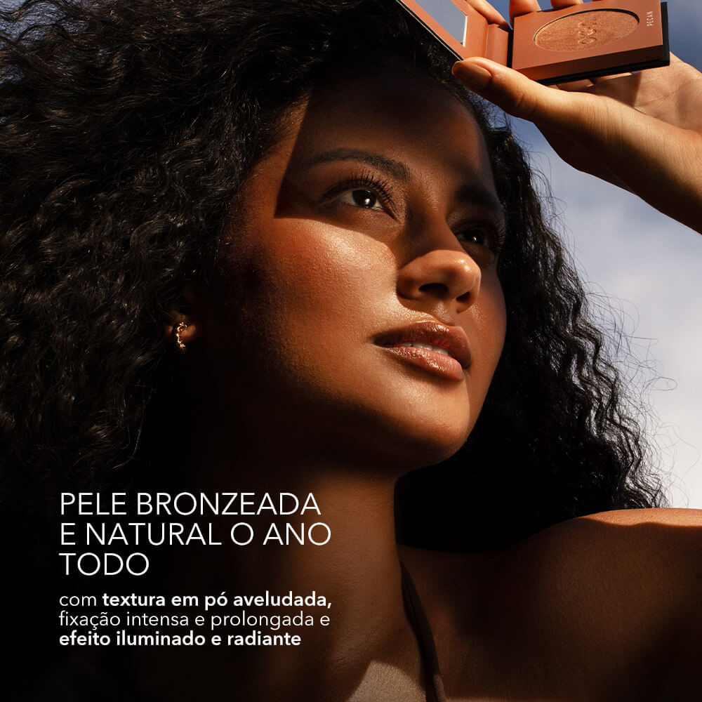 Bronzer em Pó Marrom Dourado - Bronzer Me Taupe Océane Edition — imagem 2 de 2