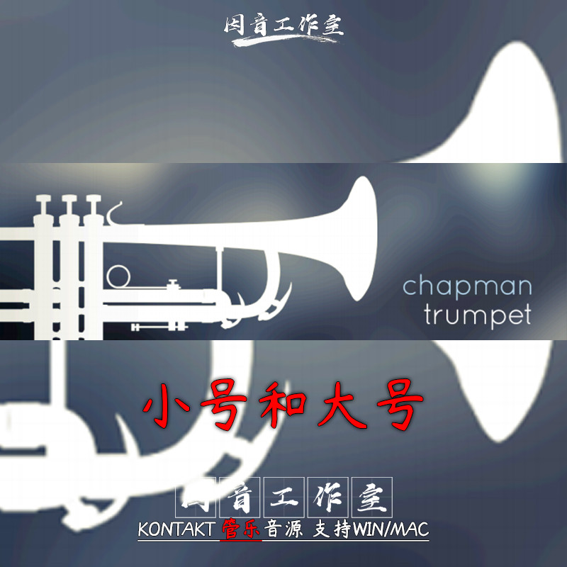Pequeno tamanho grande Solo áudio Embertone Chapman trompete Tuba tom brilhante bonito