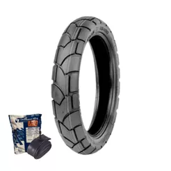 Kit Pneu Moto Vipal 90/90-19 TR400 Dianteiro Bros, XRE190, Crosser 150 + Câmara de Ar MJ19 Gulfair
