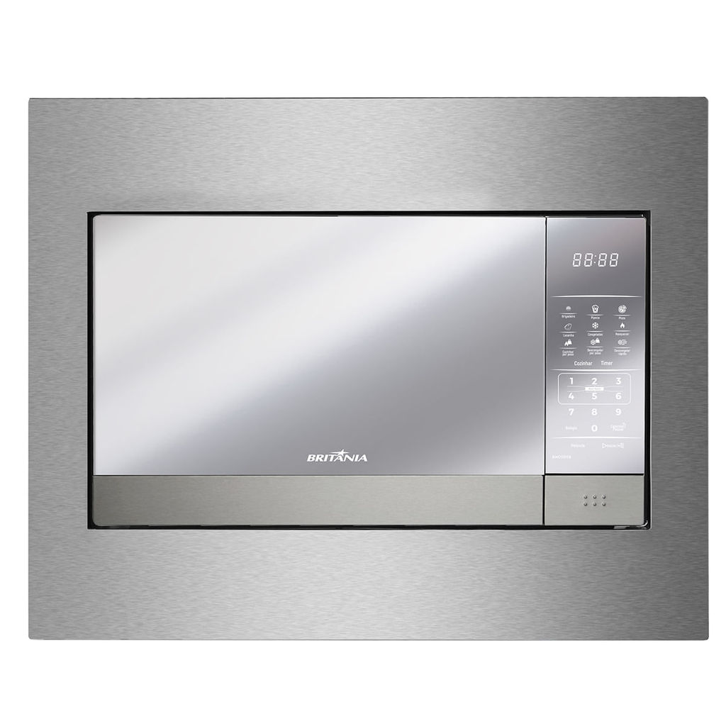 Micro-ondas de Embutir Britânia 28L Tira Odor BMB28IEB