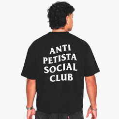 Camiseta Anti Social Club 100% Algodão Envio Imediato Unissex Camisa Estampada Alta Qualidade