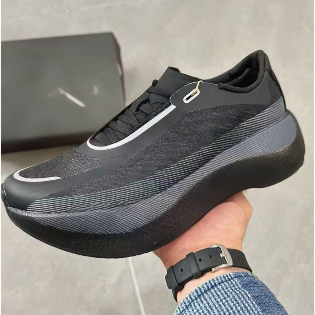 76 unissex Casual moda Fitness sola grossa homens mulheres esportes respirável tênis de corrida de malha envio imediato