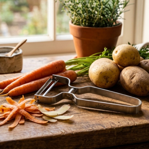 Descascador De Legumes E Frutas Weck Profissional Aço Inox