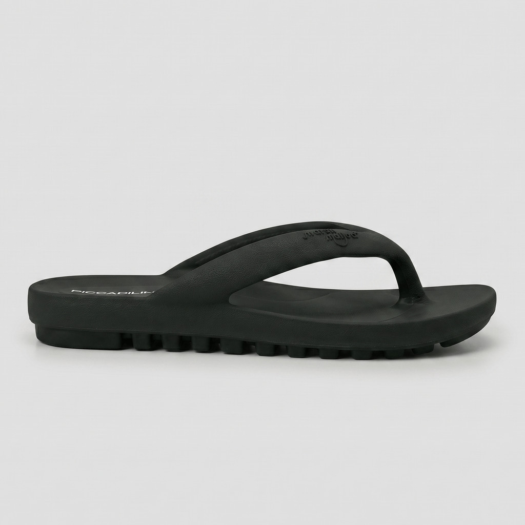 Chinelo Marshmallow Preto