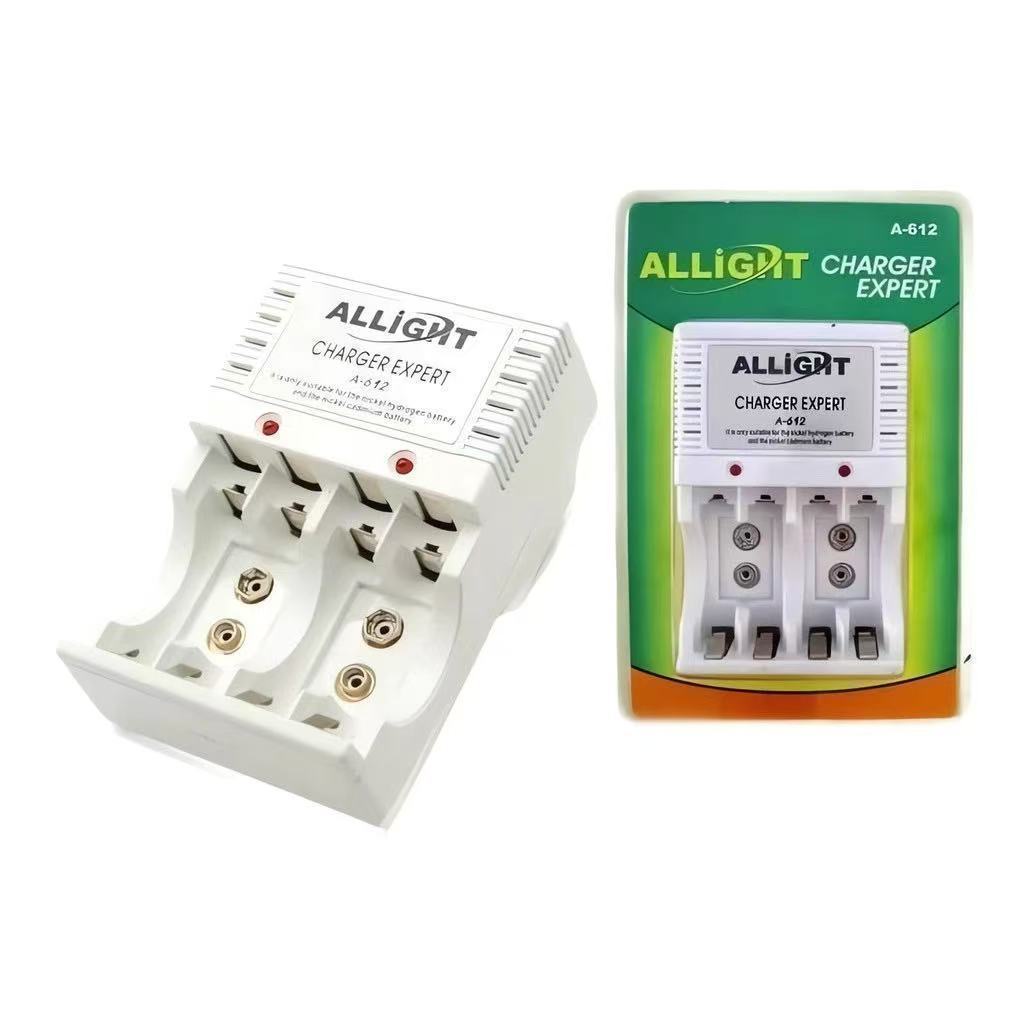 Kit Carregador De Pilhas AA/AAA/Bateria 9v Recarregáveis — imagem 2 de 2