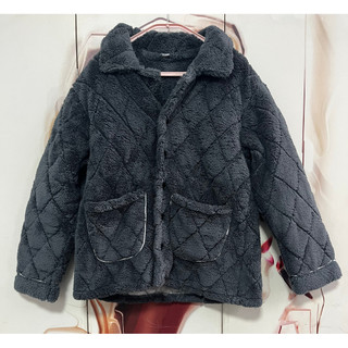 Outono inverno forro de lã masculino engrossado três camadas acolchoado Coral velo pijamas de inverno Plus Size Flan