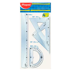 Kit de desenho Classic 242830 4 peças Maped