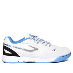 Chuteira Futsal Masculina Topper Dominator Pro VI Branco/Azul
