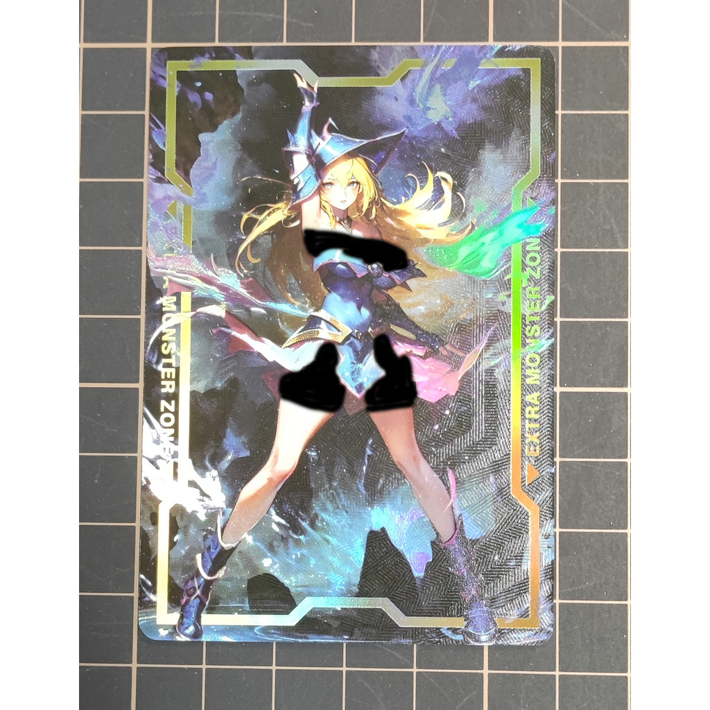 Blast Yu-Gi-Oh Dedo Dark Magical Girl Refrogação Cartão Yu-Gi-Oh-