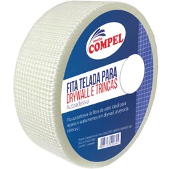 Fita telada para drywall 50 mm x 45 m - 1.2059 - Compel