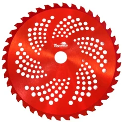 Lâmina para roçadeira com 40 dentes 255 x 25,4 mm - 1301-057 Toyama