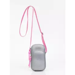 Bolsa Petite Jolie Fervo In Full Glitter Prata PJ11355IN