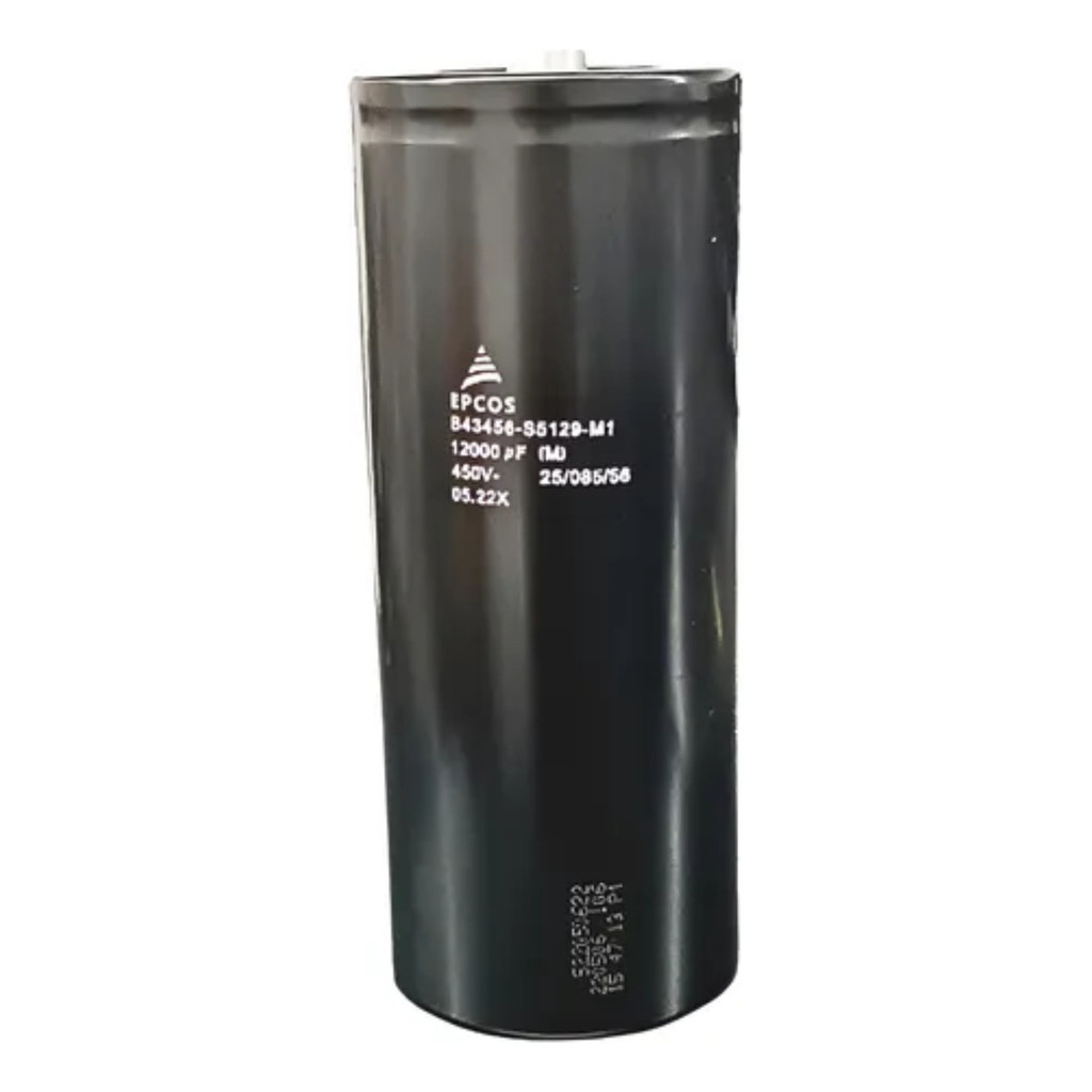 Capacitor Eletrolítico Giga  B43456S 12000uf 450v 80x220mm Epcos
