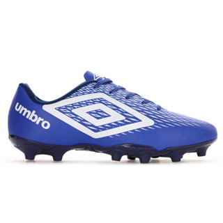 Chuteira Umbro Campo X Diamond Azul e Branco - Masculino em Oferta na Shopee