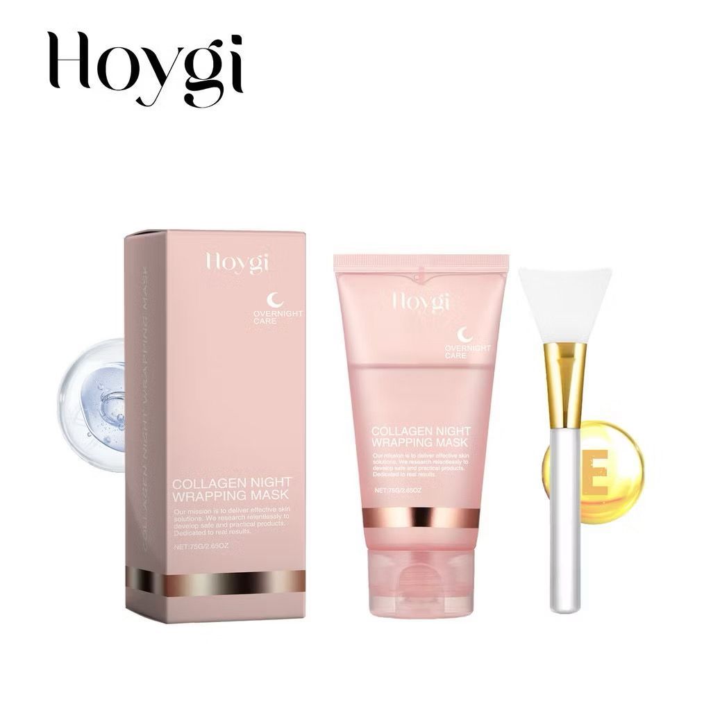 Hoygi Máscara De Lágrima De Colágeno Puxar Limpeza Hidratante Suave 75g