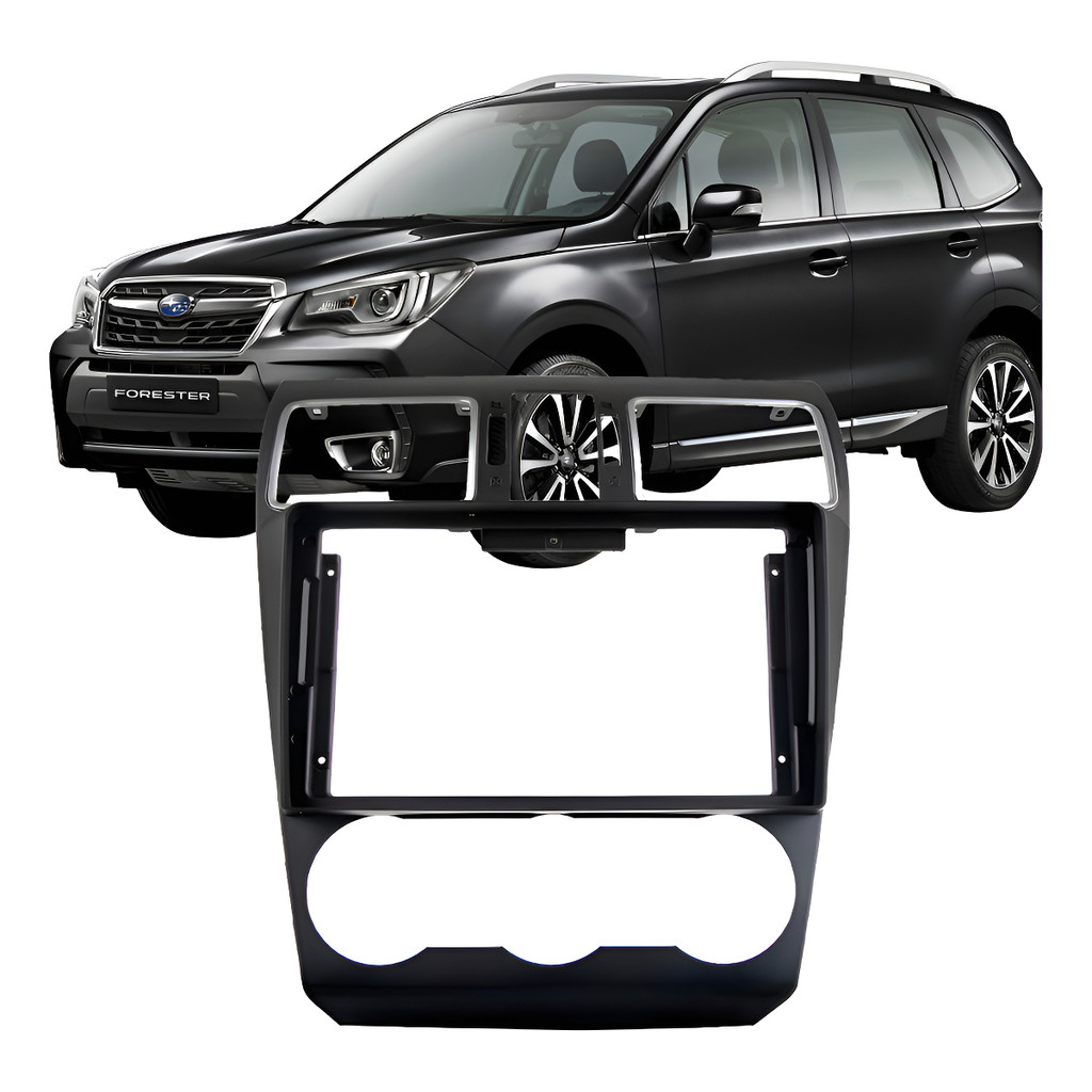 Moldura Multimidia 9 Polegadas Subaru Forester 2014 A 2019