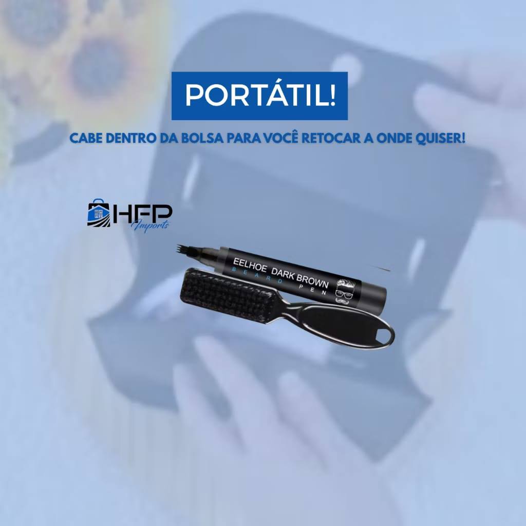 Kit de caneta para barba à prova d'água/Reparação da forma da barba masculina em Oferta na Shopee