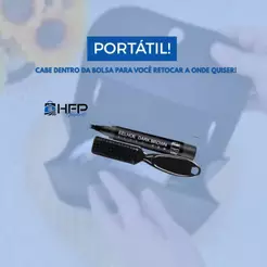 Kit de caneta para barba à prova d'água/Reparação da forma da barba masculina