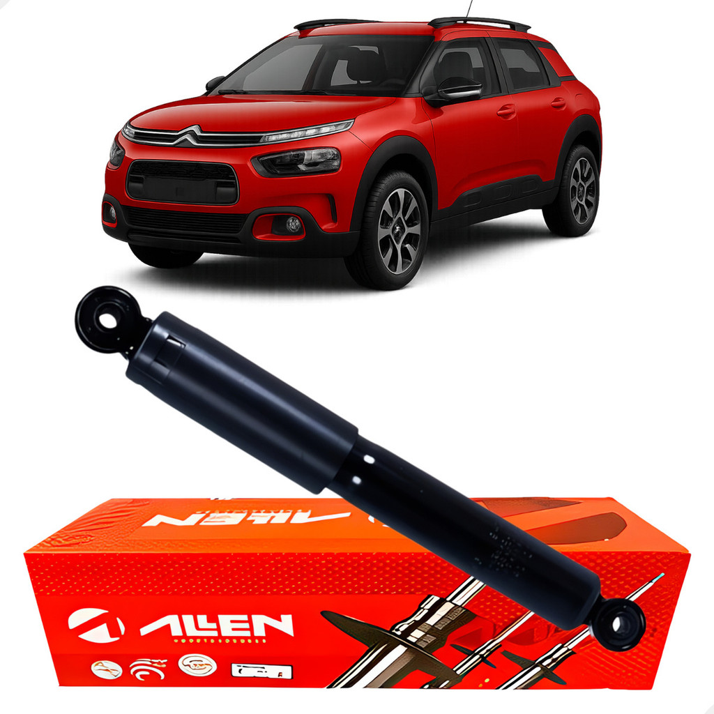 01 Amortecedor Traseiro Citroen C4 Cactus 2019 Até 2024