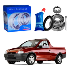 Kit Rolamento Roda Traseiro Corsa Pick-up 1.6 1995 A 1999