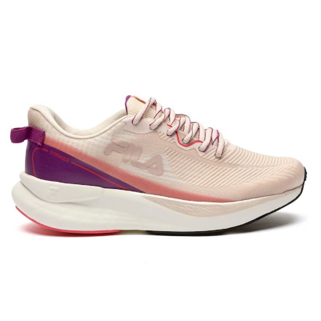 Tênis Fila Striker Rosa Roxo Feminino Treino Academia