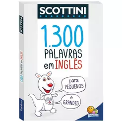 Scottini | 1300 Palavras em Inglês | Brochura