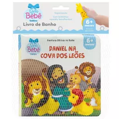 Aventuras Bíblicas no Banho | Daniel na Cova dos Leões | Livro de Banho