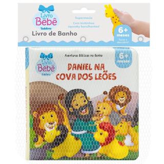 Aventuras Bíblicas no Banho | Daniel na Cova dos Leões | Livro de Banho em Oferta na Shopee