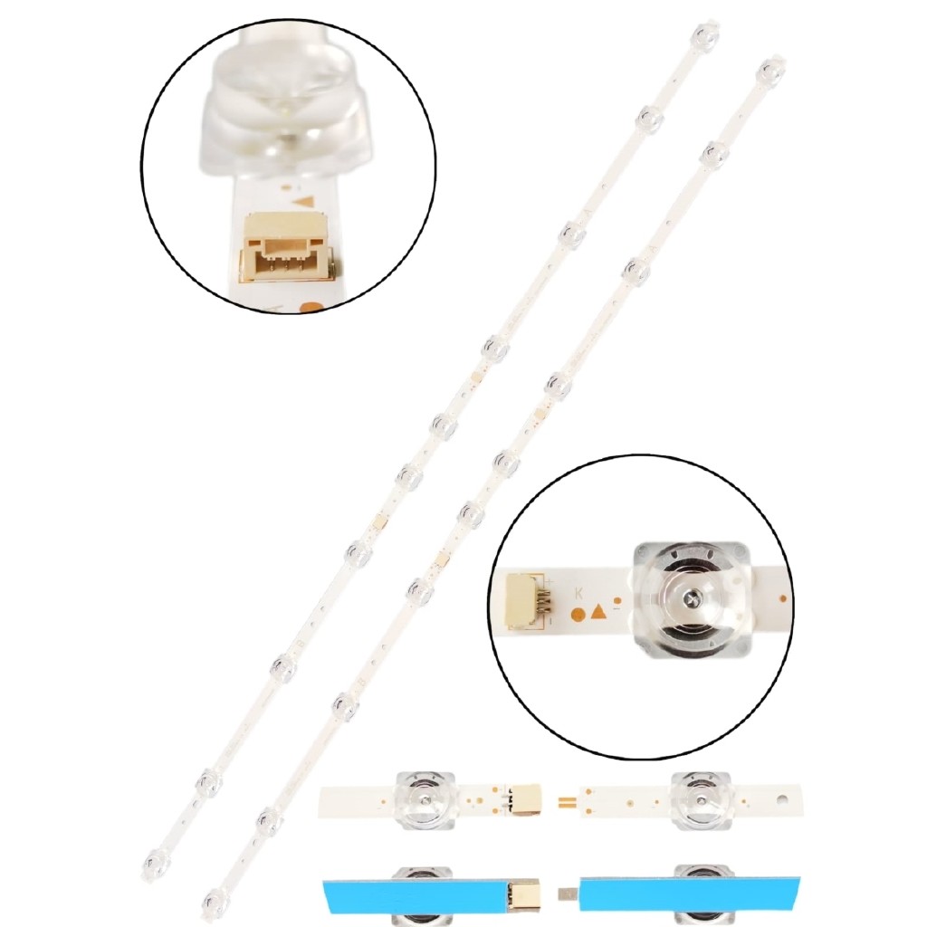 Kit Barras LED Compativel SEMP TOSHIBA TCL 40s6500fs 40s6500
