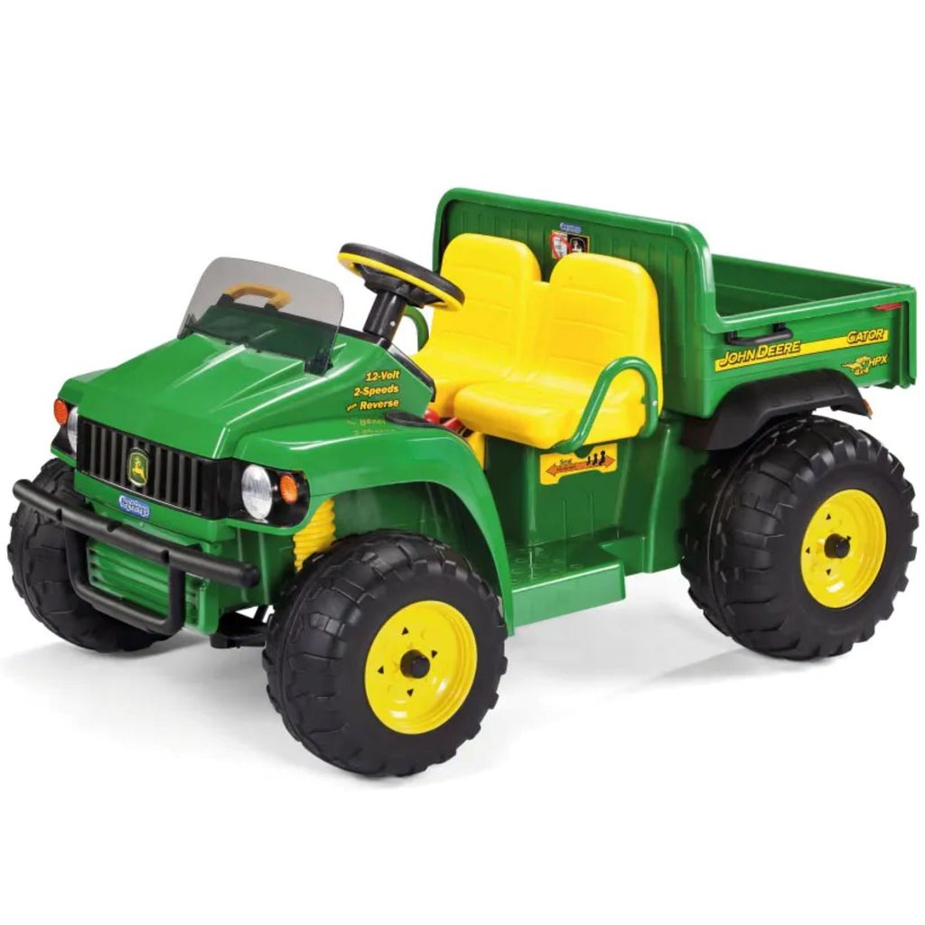 Trator Elétrico John Deere Gator HPX 12V Peg Perego