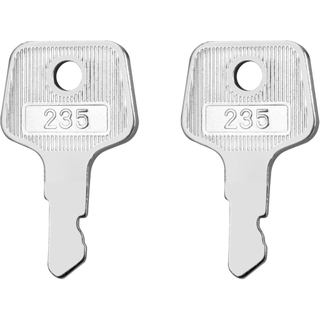 VPK-8K-235 para Chave de Substituição de Gaveta de Dinheiro APG - 2 Chaves para Gavetas de Dinheiro Vasario & APG