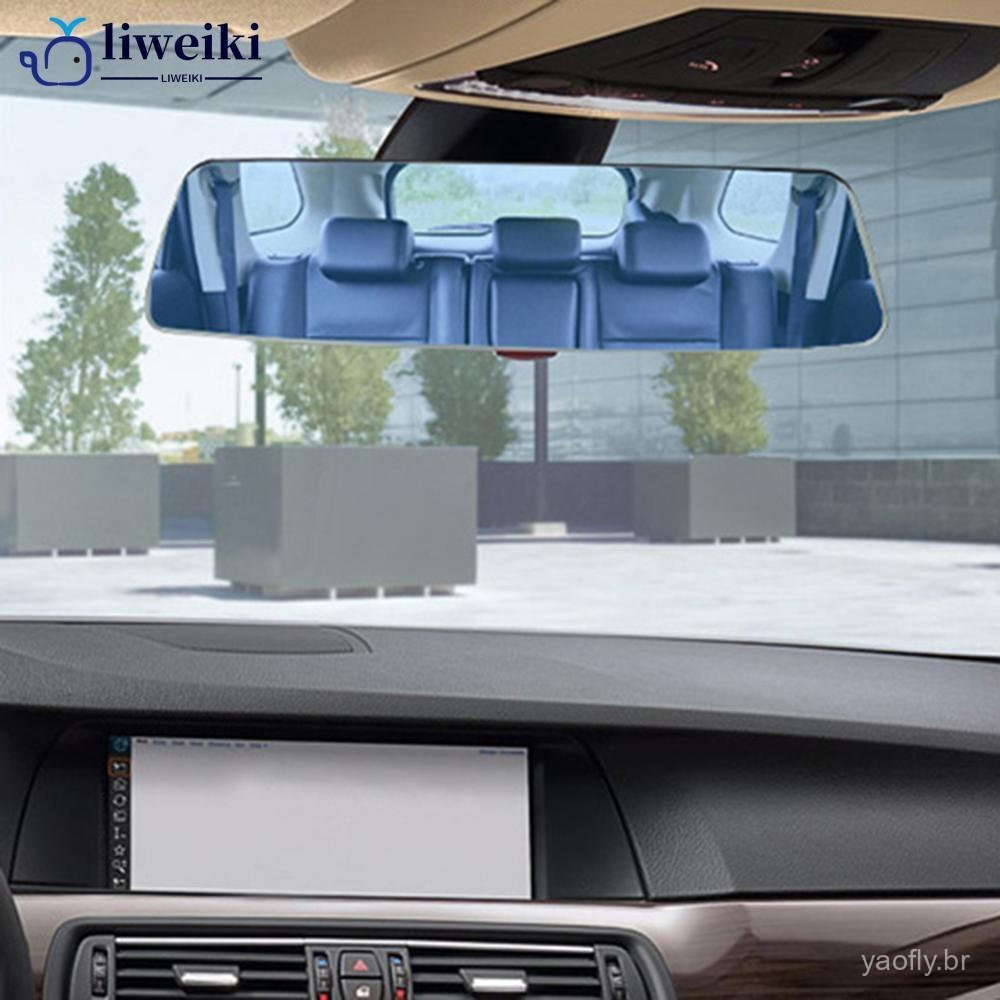 Acessórios de Espelho Retrovisor Auxiliar para Carro Sem Moldura, Espelho Retrovisor Panorâmico de Grande Ângulo, Monito