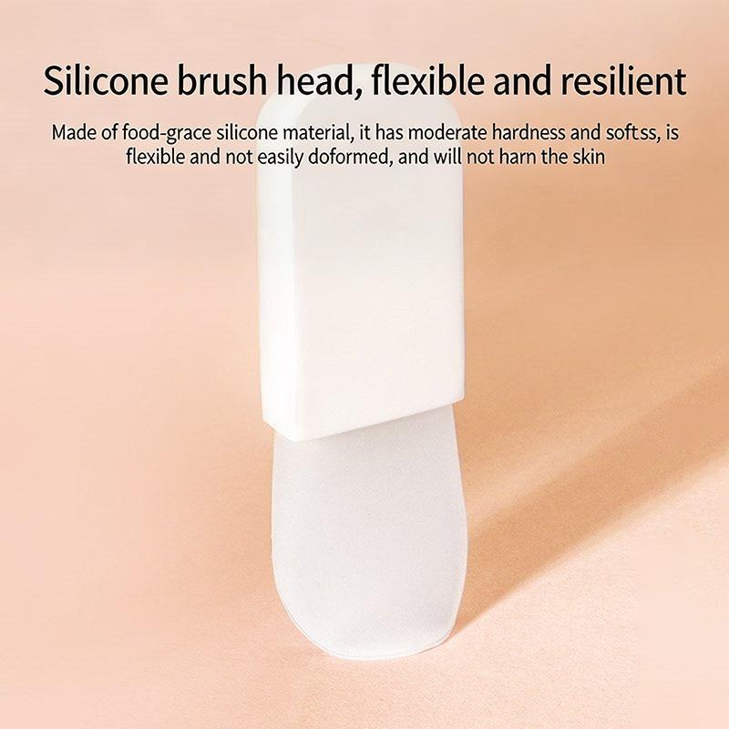 (WHDR) Pincel De Máscara Facial De Silicone Aplicador Flexível Para De Lama 1 Peça Ferramenta De Cuidados Com A Pele Ros