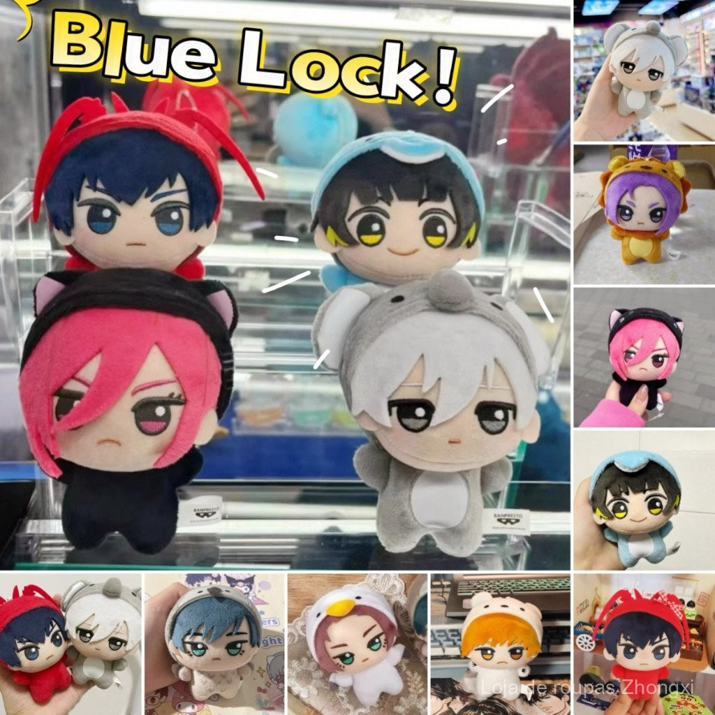 Novo! Anime Blue Lock Isagi Yoichi Chigiri Hyoma Nagi Seishiro Bachira Meguru Cosplay Animal Nunu Peludo Maumet Bon 6PZQ