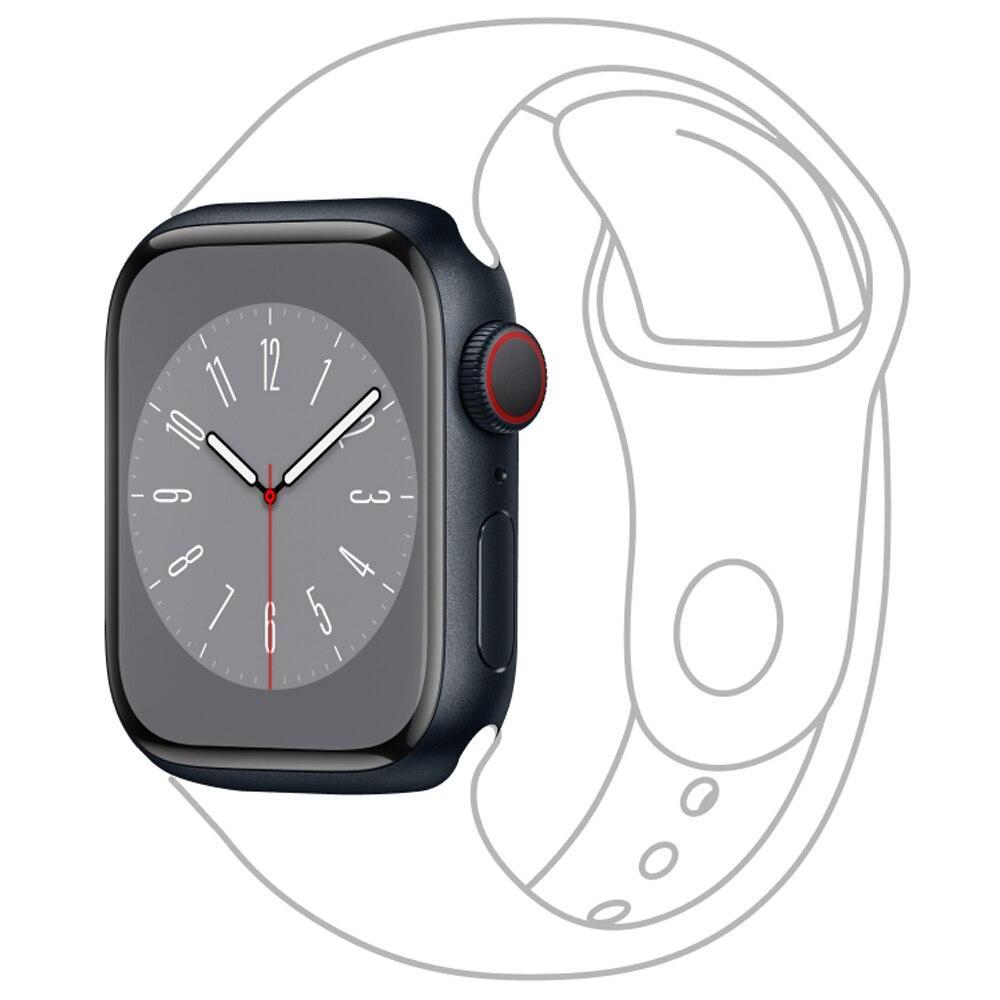 (Usado) Apple Watch Series 8 GPS + Cellular, 45mm, Caixa Meia-noite de Alumínio