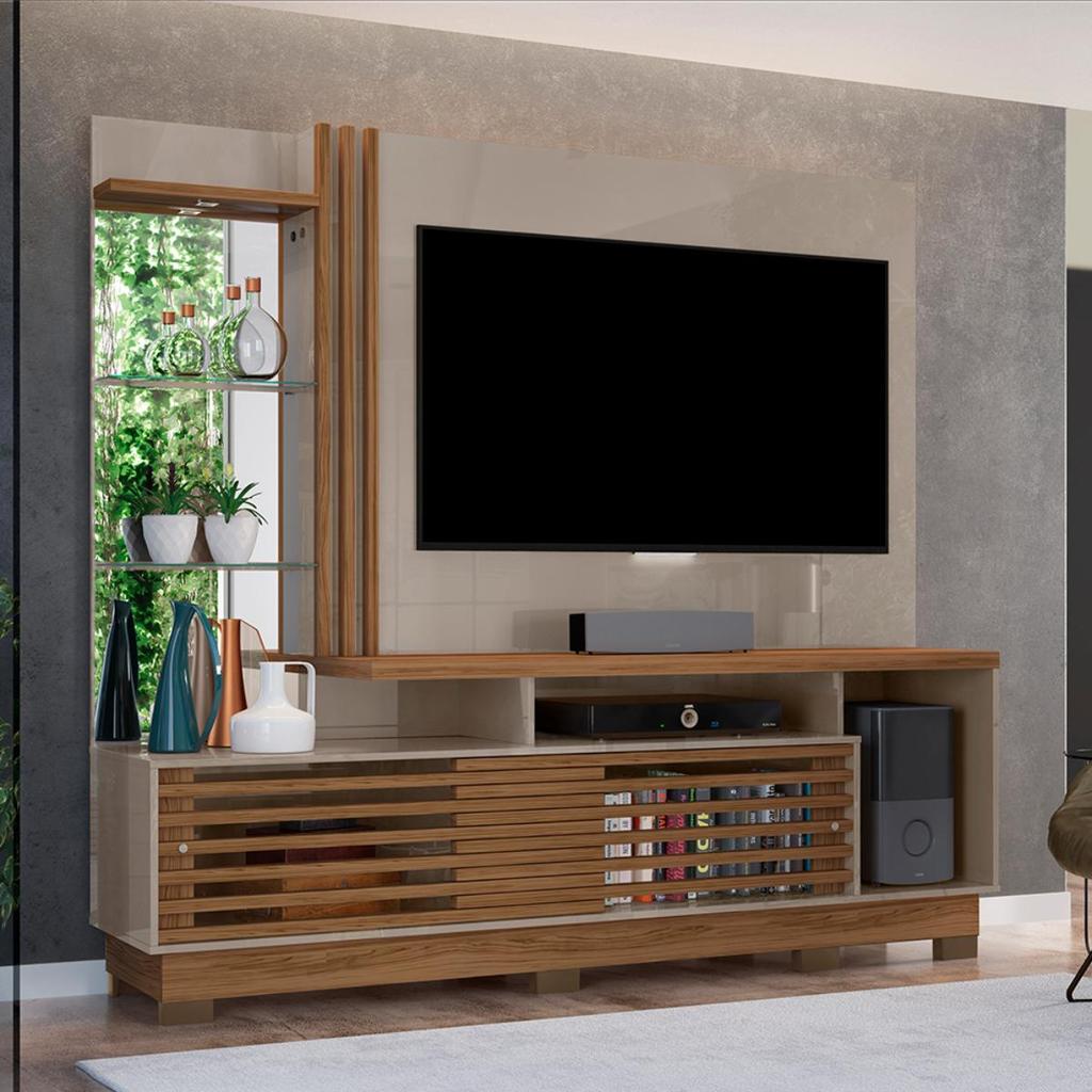 Home Theater 200cm TV Até 60 com Pés Frizz Plus Madetec