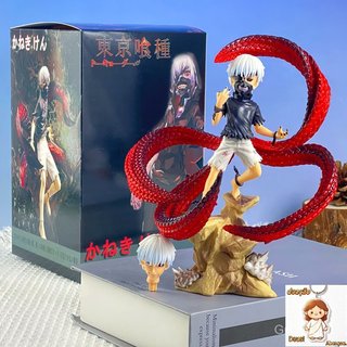 16cm Tokyo Ghoul Figuras Kaneki Ken Anime Figura Pvc Gk Estátua Modelo Mutável Ornamento Coleção Salas Decoração Mesa Br