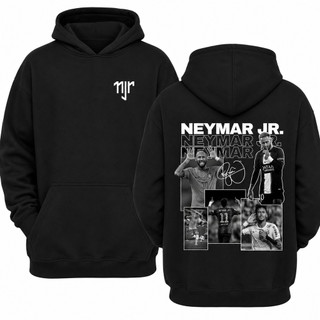 Moletom Blusa de Frio Neymar Jr Colagem Assinatura Fotos Craque Santos Seleção Brasileira Camisa 10 Envio Rápido