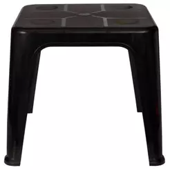 Mesa de Apoio Quadrada Mor, Preta