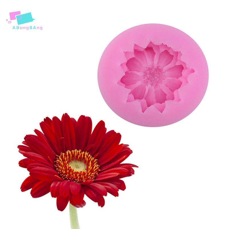 Abongbanghn 1Pc Forma De Flor Molde De Silicone DIY Pastelaria Cupcake Chocolate Sabão Bakeware Fondant Bolo Açúcar Arte