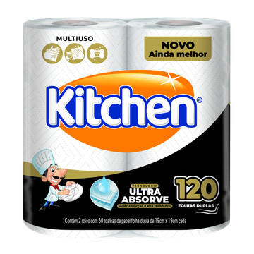 Kitchen Papel Toalha 2un