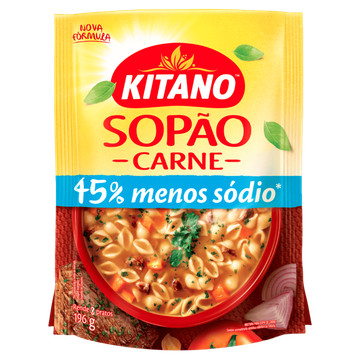 Kitano Sopão Carne 196g