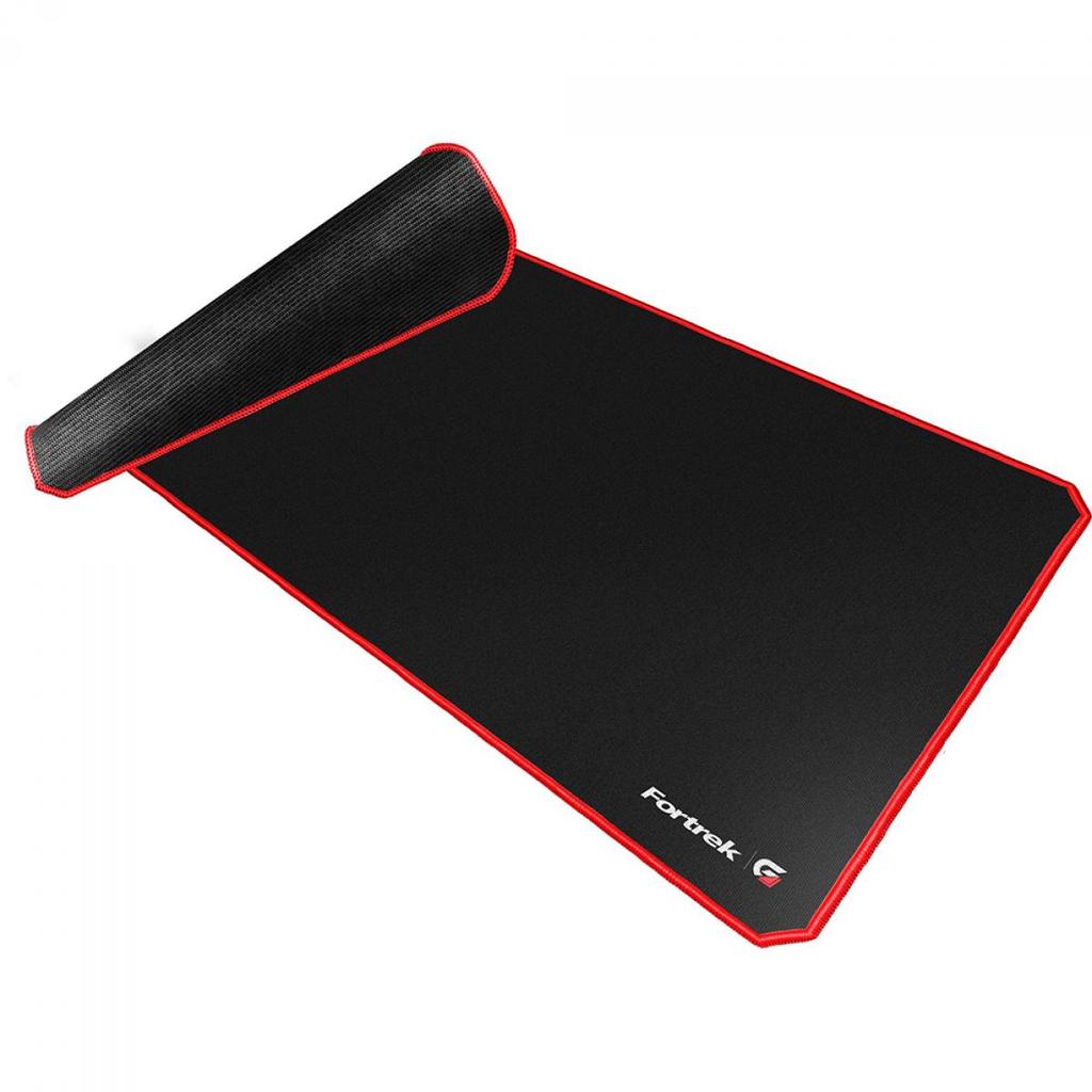 MousePad Gamer Fortrek Speed MPG104 VM, Extra Extra Grande (900x400x4mm), Preto/Vermelho - 77541 — imagem 2 de 2